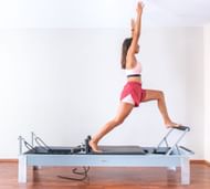 The reformer was invented by Joseph Pilates. (Image via Pexels/Maria Charizani)